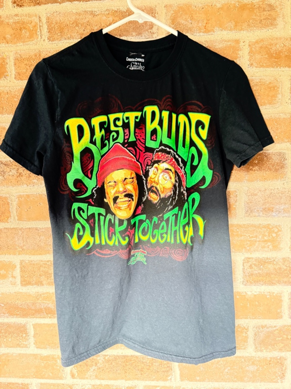 Best Buds Stick Together Graphic Tee - Black